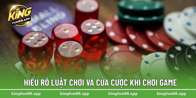 Hiểu rõ luật chơi và cửa cược khi chơi game
